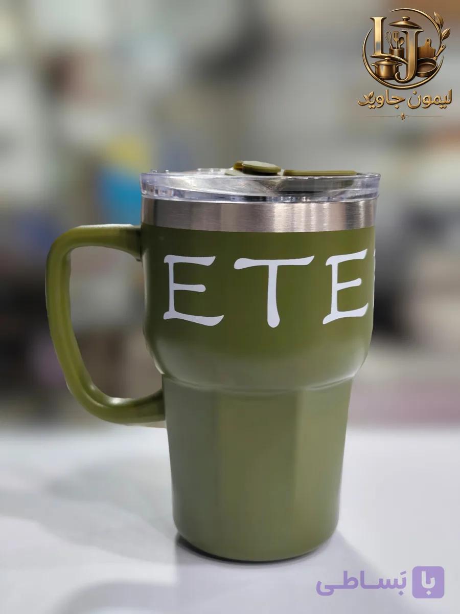 ماگ حرارتی ضد زنگ دو جداره 600 میلی لیتری