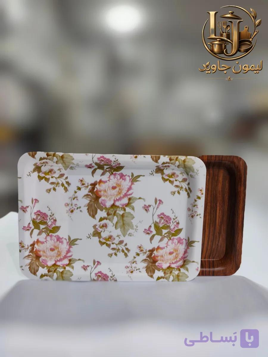 سینی با کیفیت اکریلیک طرح دار و فانتزی کد 114