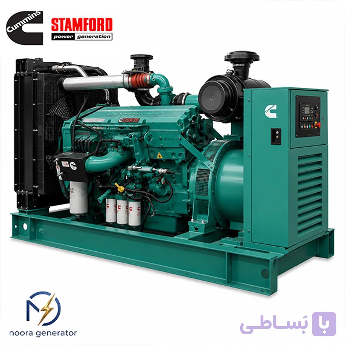 دیزل ژنراتور کامینز 625 کاوا مدل QSX15 – ژنراتور استامفورد تمام مس اصلی — تصویر 1