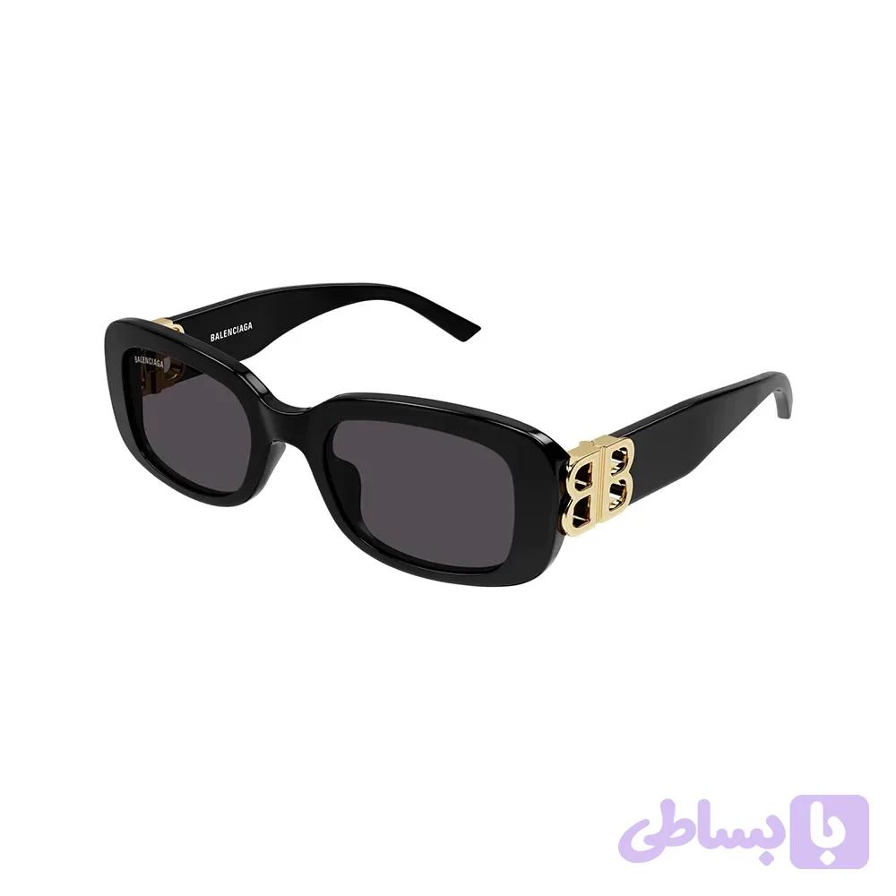 عینک آفتابی زنانه بالنسیاگا Balenciaga BB0310SK 001 مشکی — تصویر 1