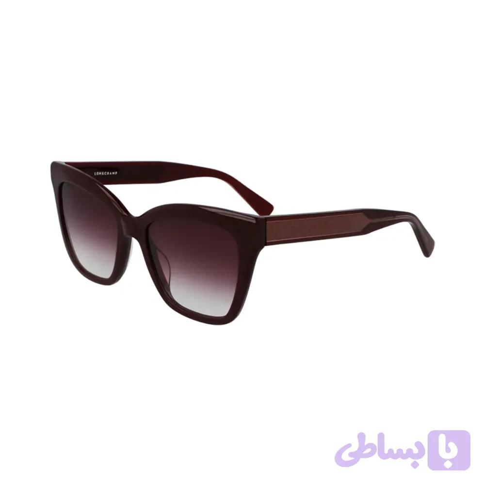 عینک آفتابی زنانه گربه‌ای لانگ چمپ Longchamp LO699S 601 — تصویر 1