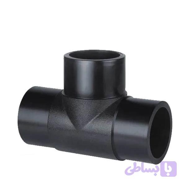 سه راه جوشی پلی اتیلن سایز 3 اینچ