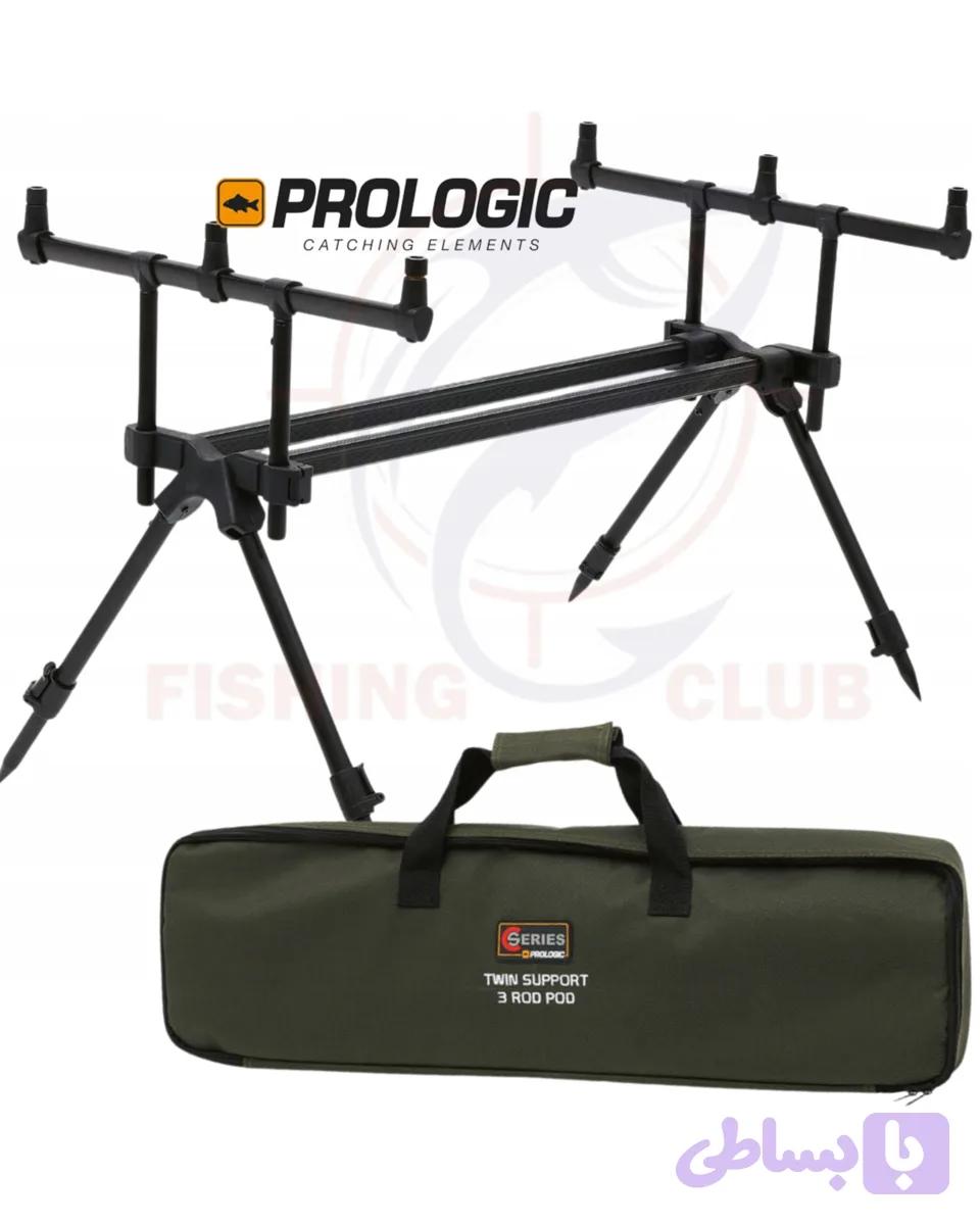 پایه پد ماهیگیری سه‌تایی پرولوژیک مدل prologic twin support — تصویر 1