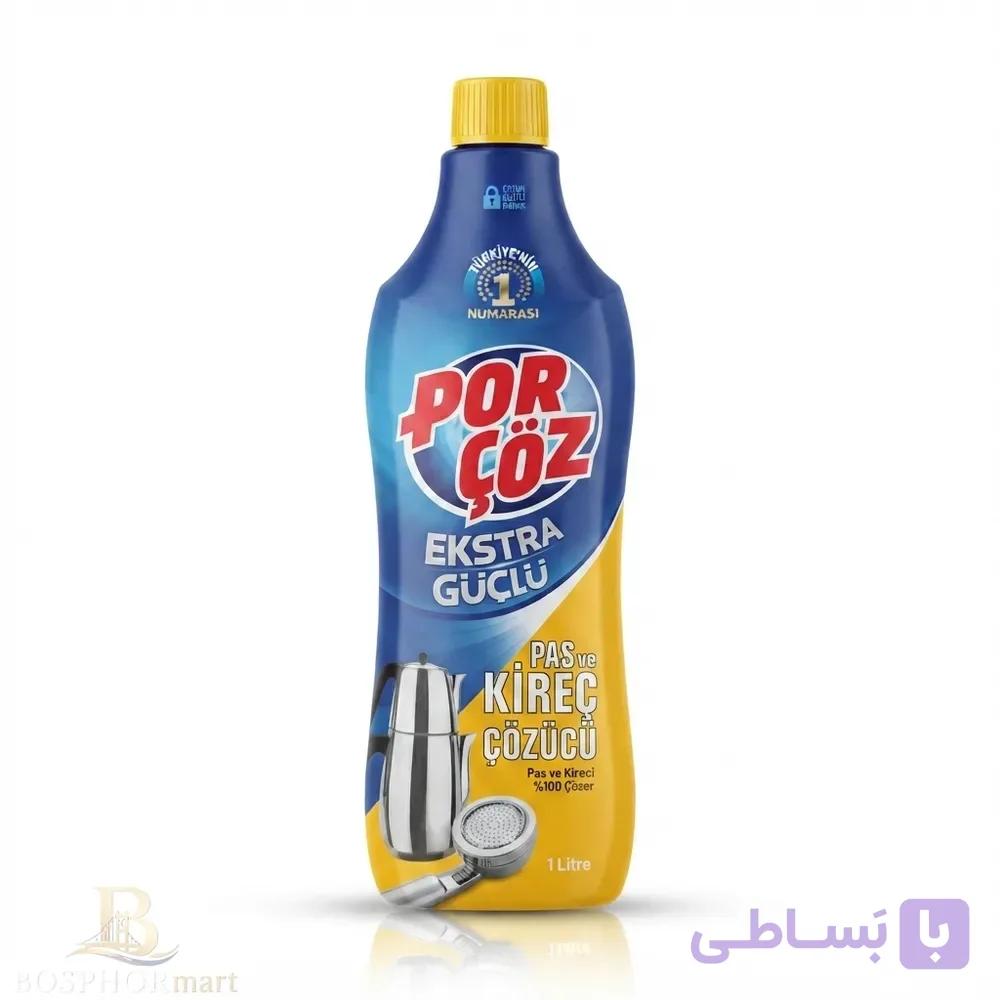 جرم‌گیر و رسوب‌زدای قوی مدل Pas ve Kireç Çözücü حجم 1 لیتر — تصویر 1