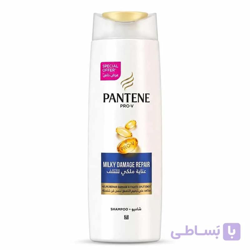 شامپو پنتن شیری پرو-وی Milky Damage Repair Pantene حجم 400 میل