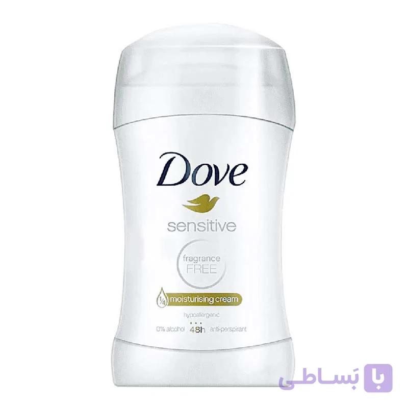 مام صابونی سنسیتیو داو Dove مدل Sensitive با حجم 40 گرم