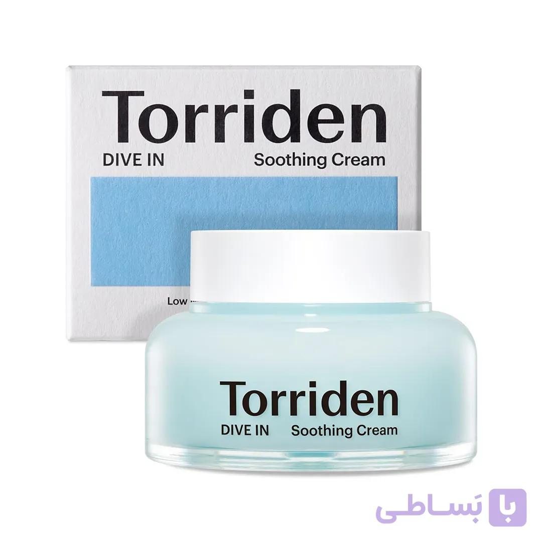 مرطوب کننده و‌آبرسان دست و‌صورت توریدن مدل Dive in soothing حجم ۱۰۰ میلی لیتر