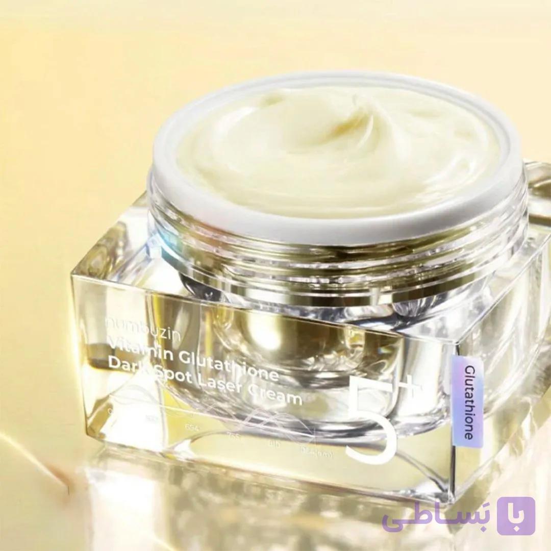کرم روشن کننده و ضدلک نامبوزین مدل+5 Glutathione حجم ۵۰میل
