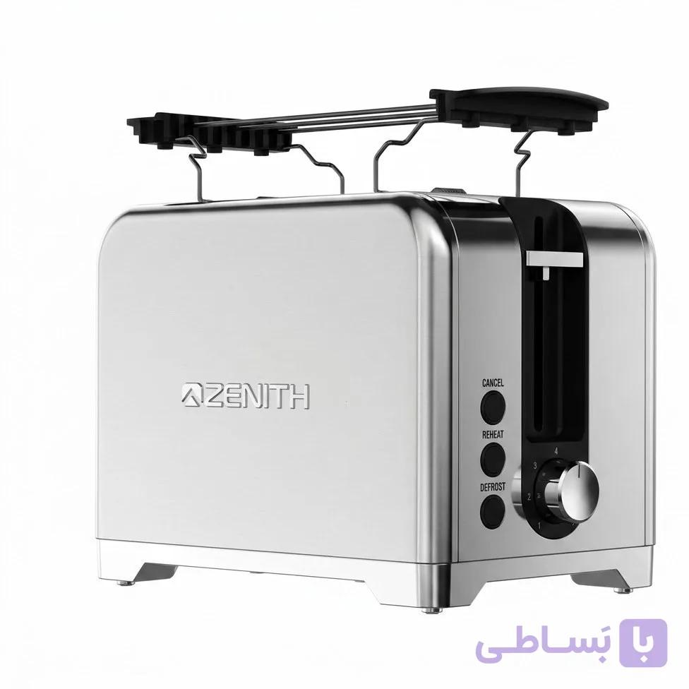 توستر نان تمام استیل زنیت مدل ZBT 1483| با ضمانت و خدمات پس از فروش در سراسر ایران — تصویر 1