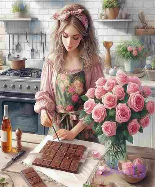 پنل پیشبند-شکلاتی