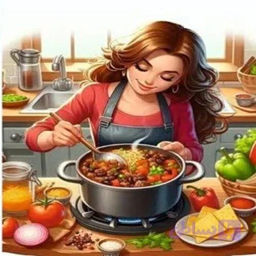 پنل پیشبند-آشپز و سوپ