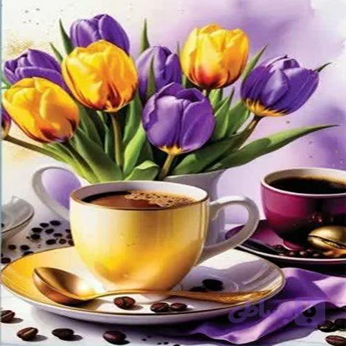 پنل پیشبند -فنجان زرد