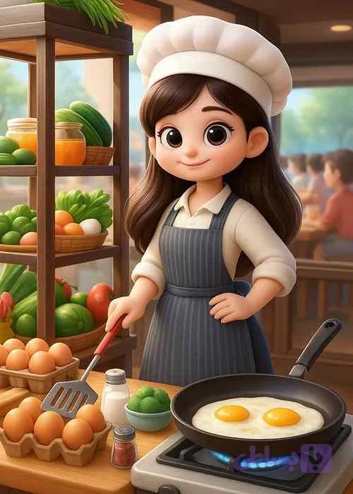 پنل پیشبند کودک- نیمرو — تصویر 1