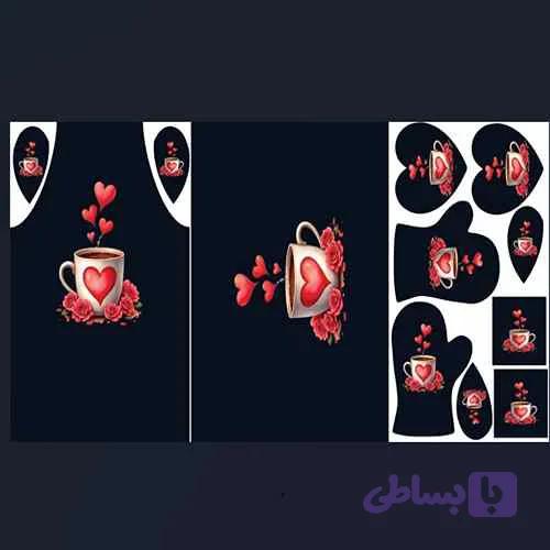 حراج ست مهر- فنجان قلب — تصویر 1