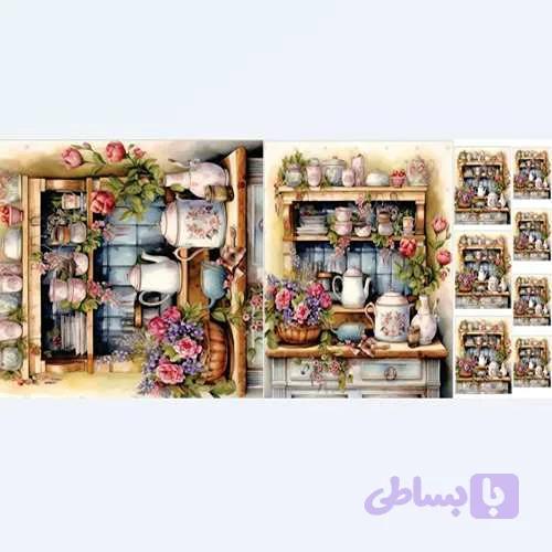 نیم ست جذاب-آشپزخانه