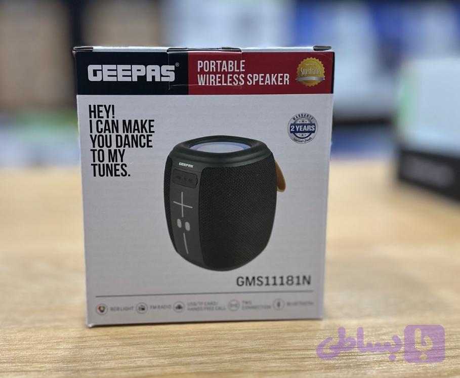 اسپیکر بلوتوثی جیپاس GMS11181N