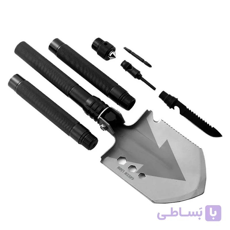 ابزار چندکاره سفری گرین لاین مدل Multi Shovel