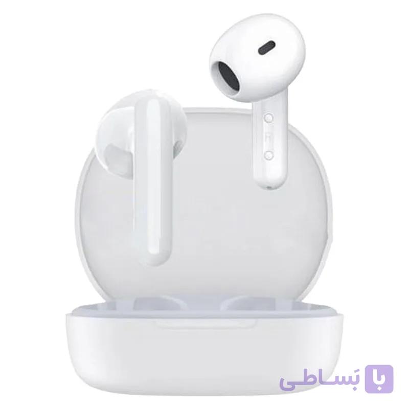 هدفون بلوتوثی شیائومی مدل Redmi Buds 4 Lite بدون قابلیت نویز کنسلینگ، درگاه شارژ USB Type-C، دارای کنترل لمسی و مقاوم در برابر رطوبت و عرق