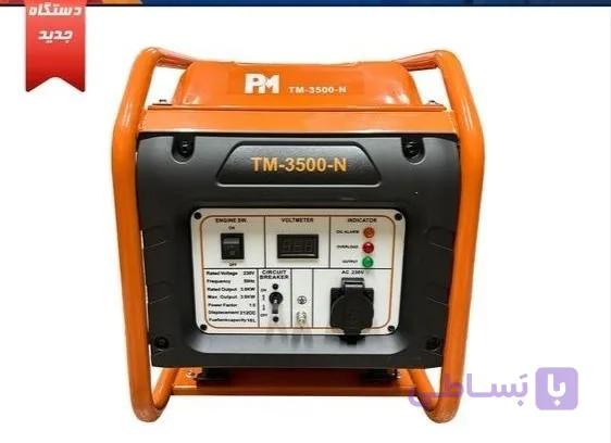 موتور برق اینورتری 3500 وات مدل TM3500N_PM — تصویر 1