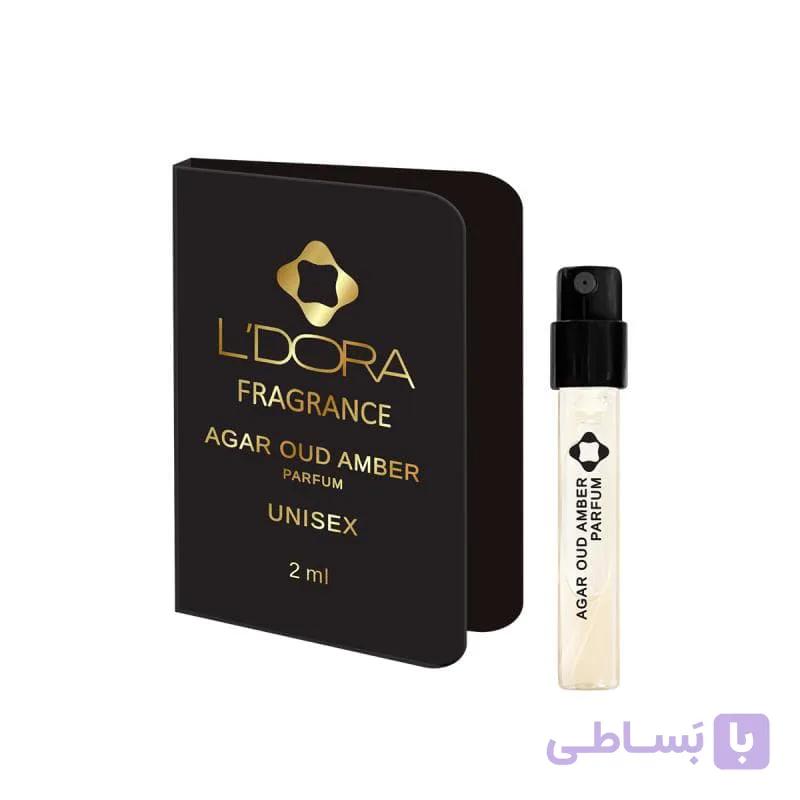 تستر پرفیوم AGAR OUD AMBER لدورا ۲ میلی