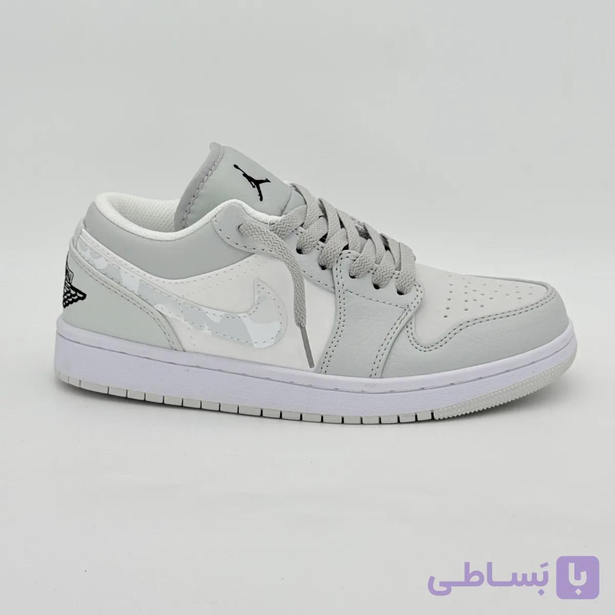 کتونی ایر جردن وان لو وایت کمو | Jordan 1 Low White Camo — تصویر 1