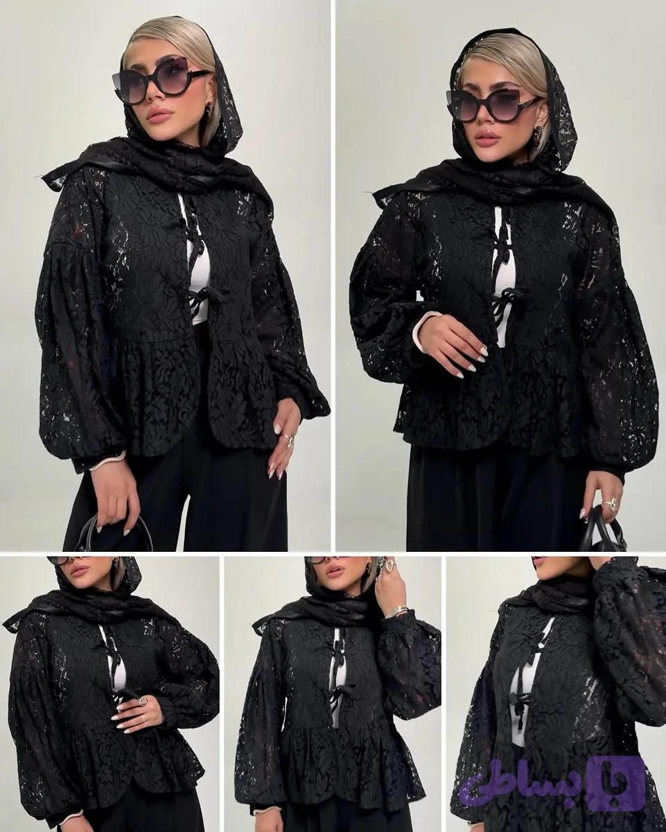 شومیز گیپور پایین چین