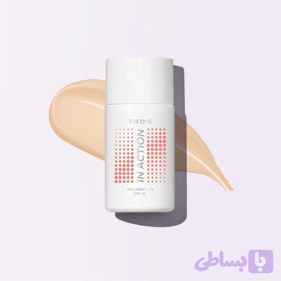 ضدآفتاب رنگی این اکشن اوریفلیم(spf40) فاقد چربی
