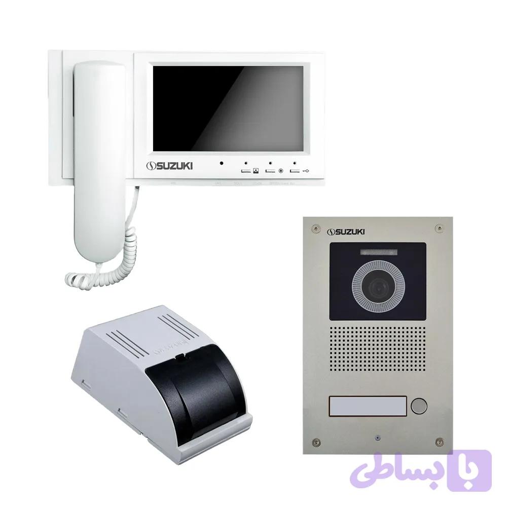 پکیج آیفون تصویری سوزوکی sz-725M با حافظه 7 اینچ 1 تا 5 واحد