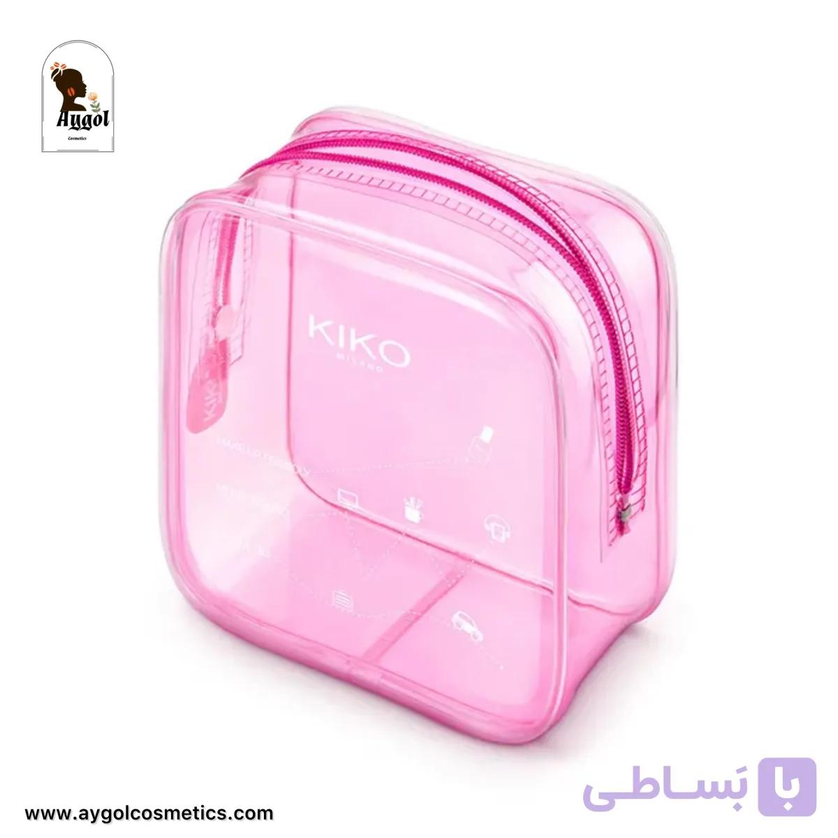 کیف کلاچ آرایشی pvc شفاف کیکو میلانو KIKO MILANO — تصویر 1