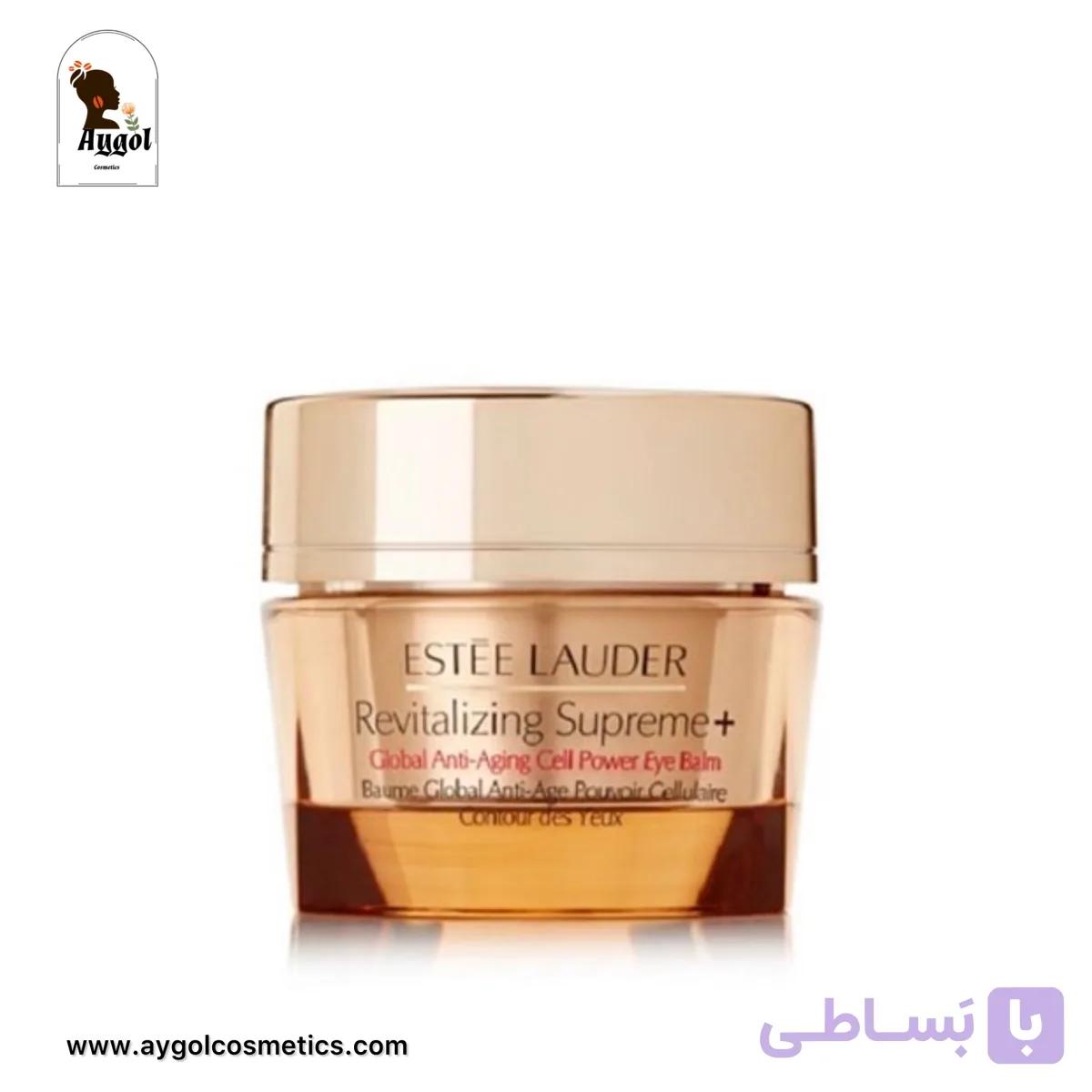 بالم دور چشم ضدپیری و ترمیم کننده استی لادر مدل سوپریم پلاس گلوبال Estée Lauder Revitalizing Supreme+ Global Anti-Aging Cell Power Eye Balm — تصویر 1