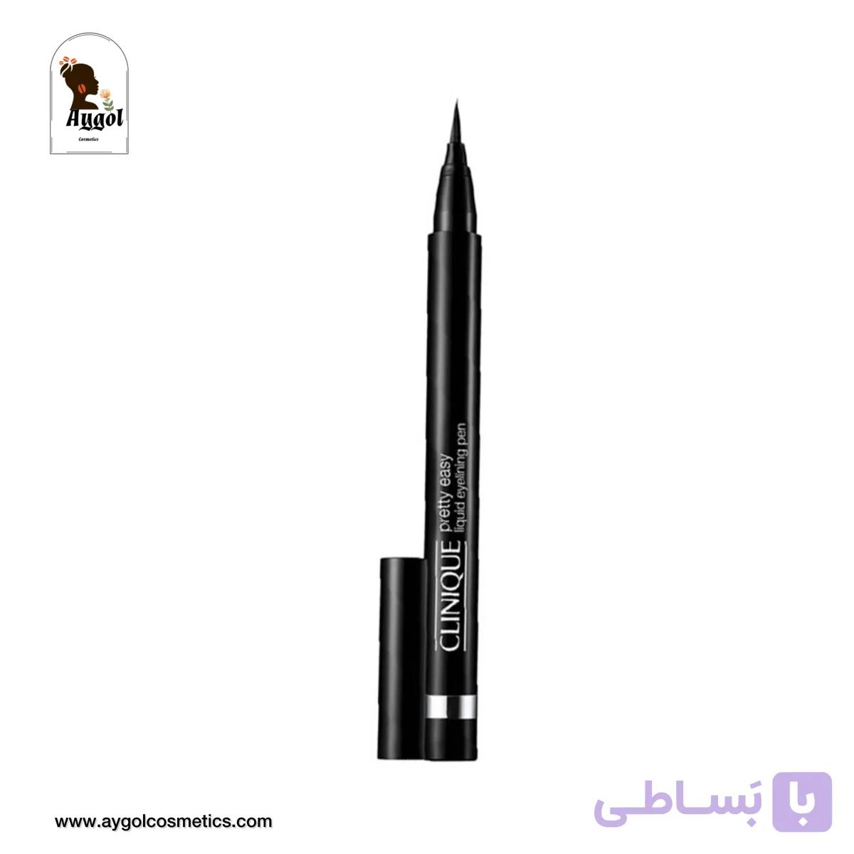 خط چشم ماژیکی و مایع کلینیک مدل پرتی ایزی Clinique Pretty Easy Liquid Eyelining Pen — تصویر 1