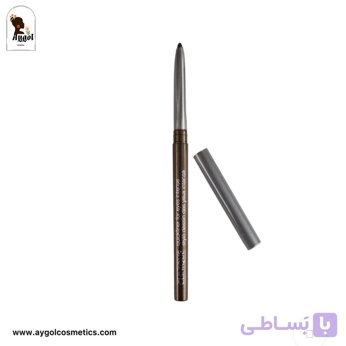 مداد چشم های ایمپکت کوییک لاینر کلینیک فول سایز رنگ Intense Chocolate Clinique Quickliner For Eyes Intense Chocolate — تصویر 1