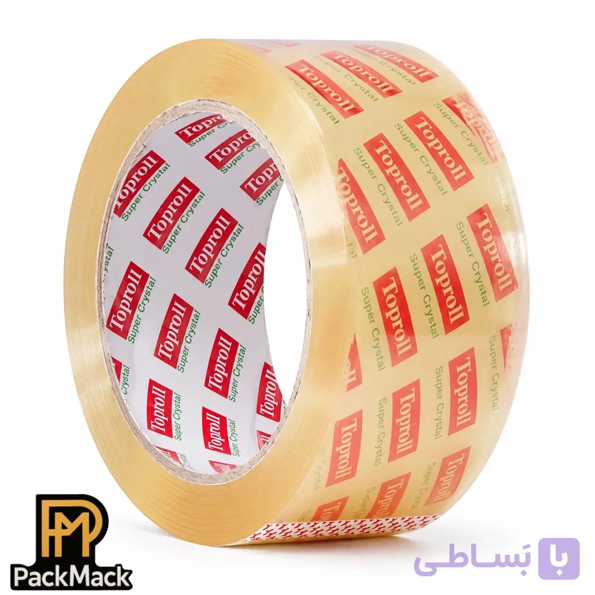 چسب پهن ۵سانتی تاپرول TOPROLL بی صدا طول ۹۰یارد