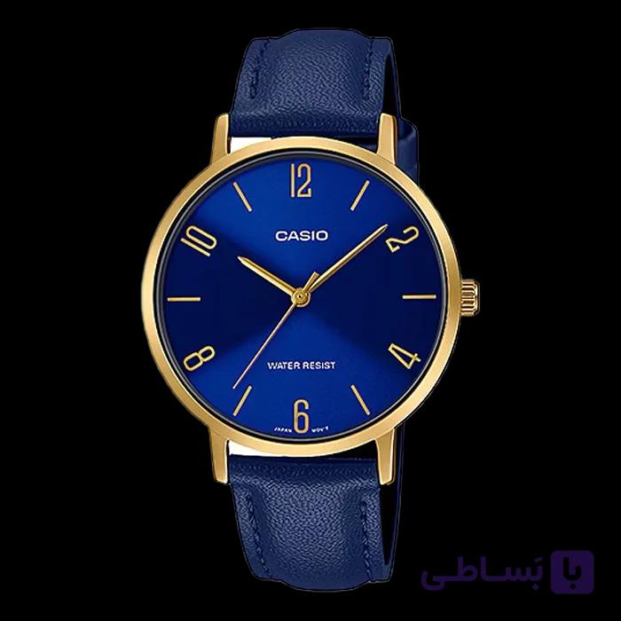 ساعت مچی زنانه کاسیو کوارتز مدل LTP-VT01GL-2BUDF