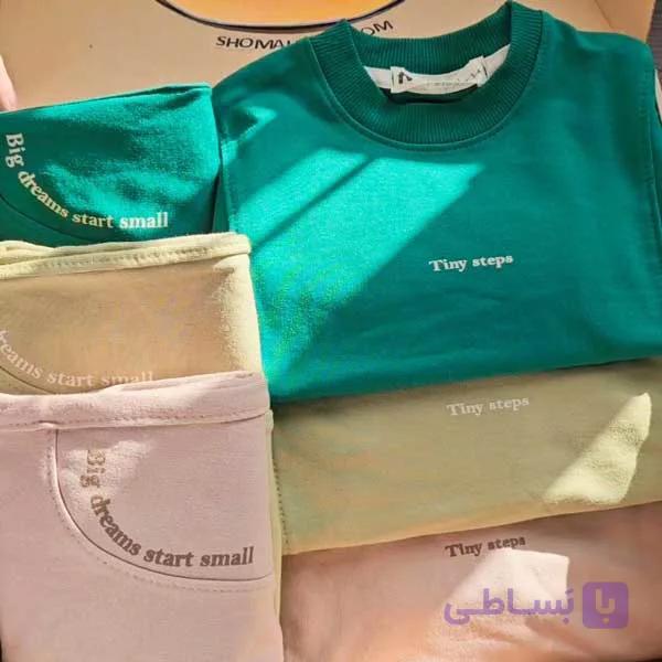 بلوز شلوار اسپورت بچه گانه کد 2819 — تصویر 1