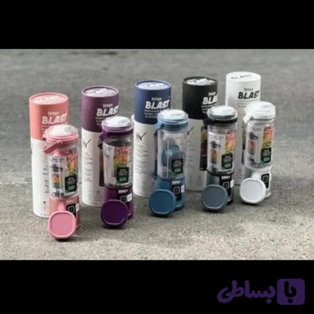 شیکر نینجا مدل 151 ظرفیت 530 سه درب — تصویر 1
