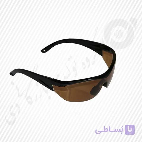 عینک ایمنی ضدخش قهوه‌ای ( 282B ) — تصویر 1
