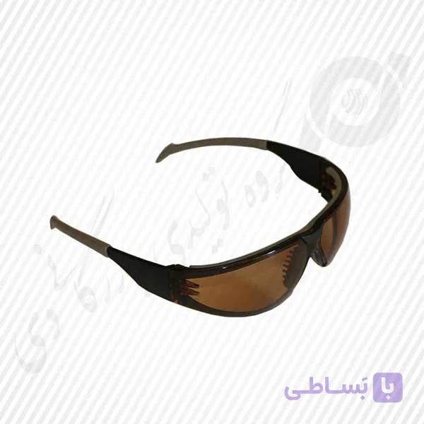 عینک ایمنی اسپرت ضد خش قهوه ای – ( 315B ) — تصویر 1