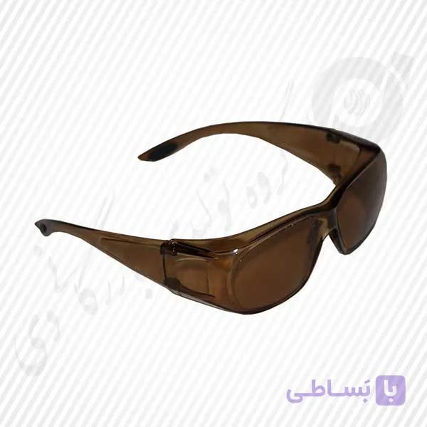 عینک ایمنی – اسپرت ضد خش قهوه ای  – ( 265BR ) — تصویر 1