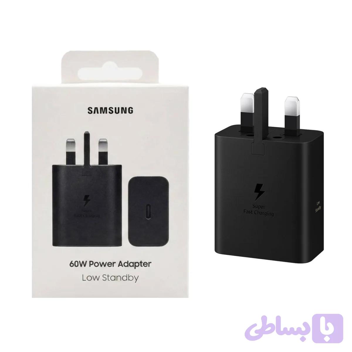 شارژر دیواری فست و PD تک پورت Samsung NFC مدل 60W — تصویر 1