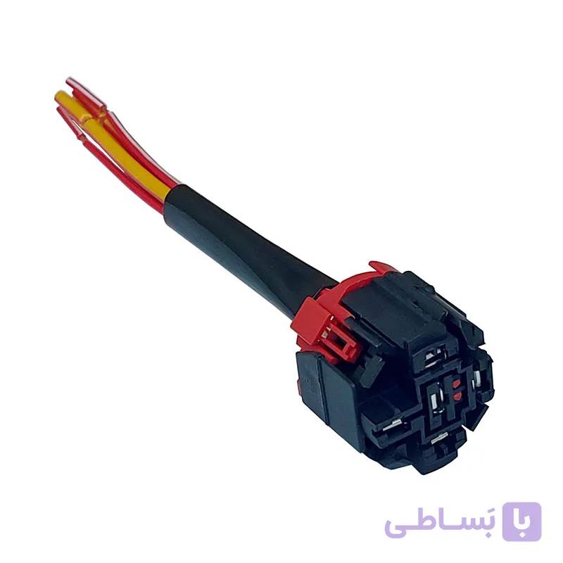 سوکت رله فن 5 پین سیم دار — تصویر 1