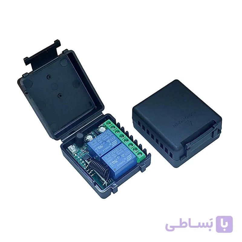 گیرنده 2 کاناله 315MHZ رادیویی 220 ولت بدون ریموت — تصویر 1
