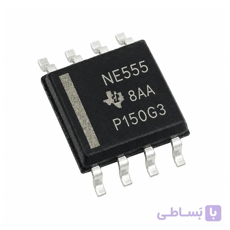 آیسی SMD تایمر NE555DR پکیج SO-8 — تصویر 1