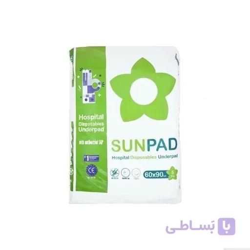 پد زيرانداز بهداشتي سان پد – بسته هاي 5 و 20 عددي — تصویر 1
