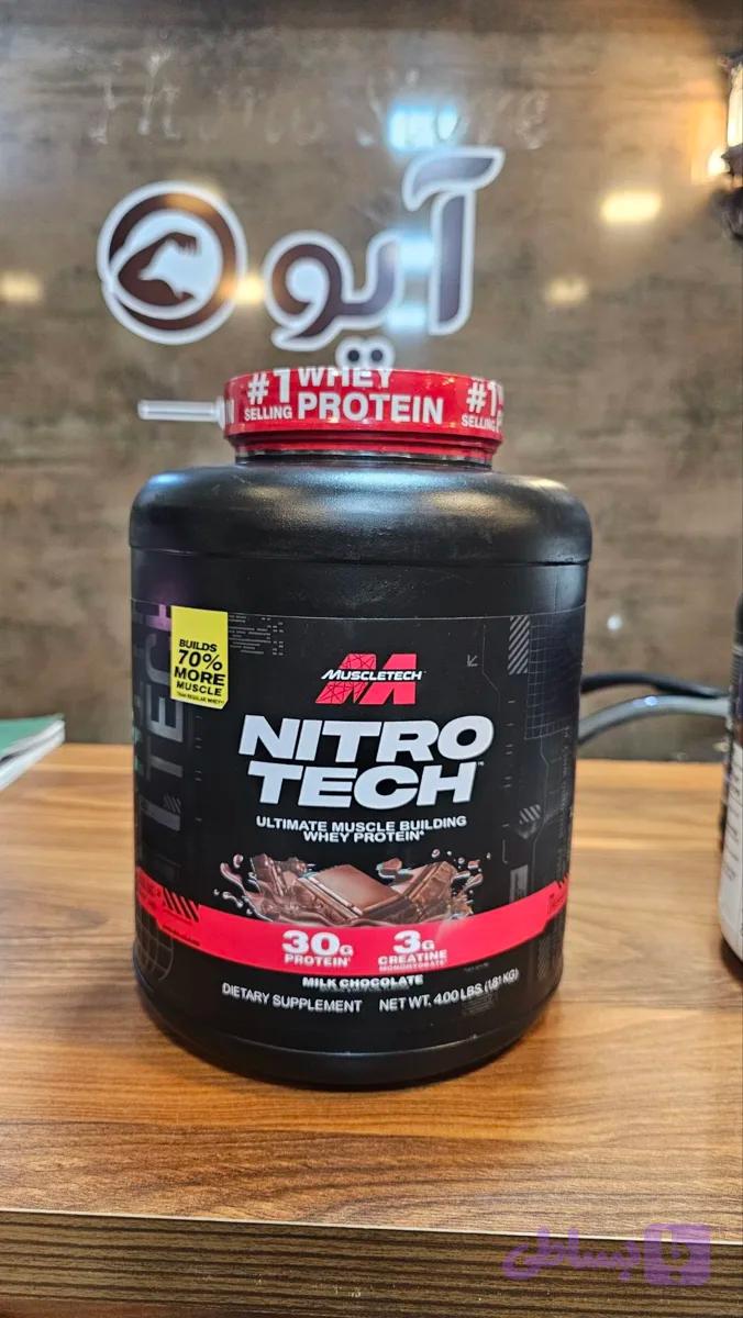 پروتئین وی نیتروتک ماسل‌تک (Muscletech Nitro-Tech) – وزن ۲.۳ کیلوگرم (۵ پوندی) — تصویر 1