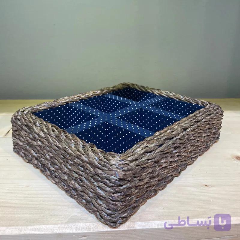 جای تیبگی حصیری پارچه ای