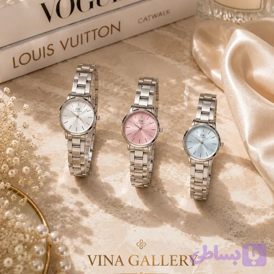 ساعت استیل زنانه Daniel Wellington ضد حساسیت و رنگ ثابت