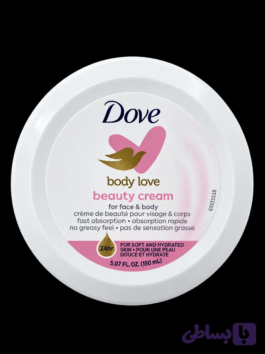کرم زیبایی صورت و بدن Dove مدل Body Love Beauty Cream حجم ۷۵ میلی‌لیتر