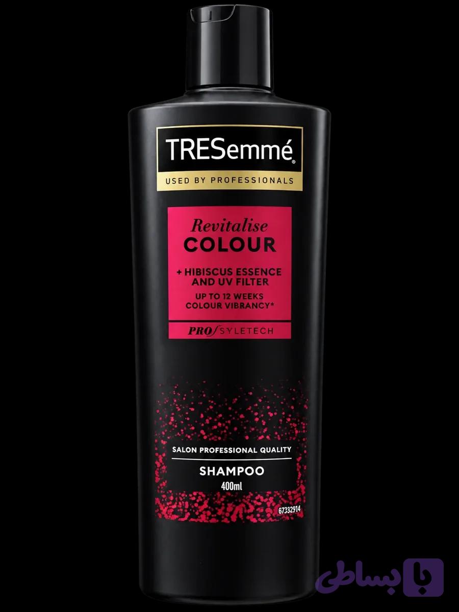 شامپو مو TRESemmé مدل Revitalise Colour حجم ۴۰۰ میلی‌لیتر