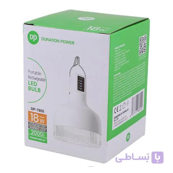 چراغ  اضطراری شارژی دی پی 18 وات مدل DP-7812C — تصویر 1